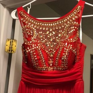B darlin. Red dress size 3/4